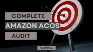 Amazon ACoS audit