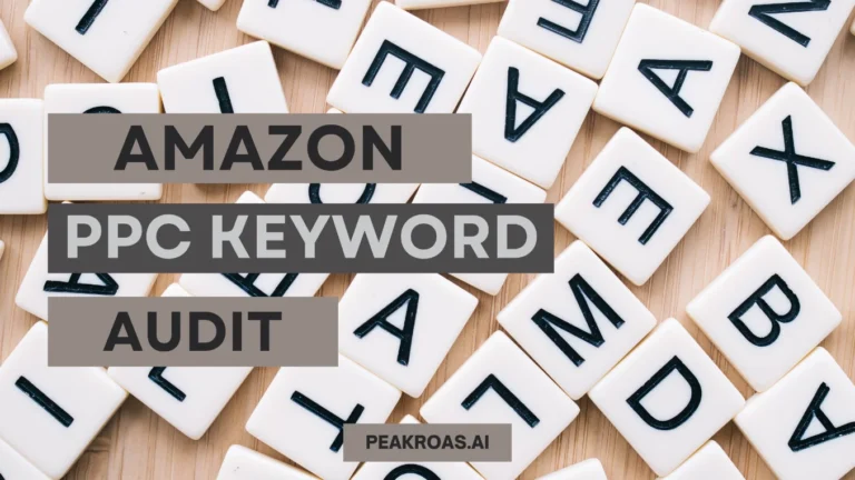 Amazon PPC Keyword Audit